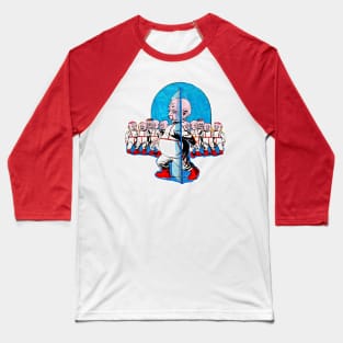 Alien bald little men invade earth Baseball T-Shirt